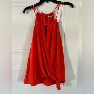 NWOT TRINA TURK SILK TANK TOP SZ XS